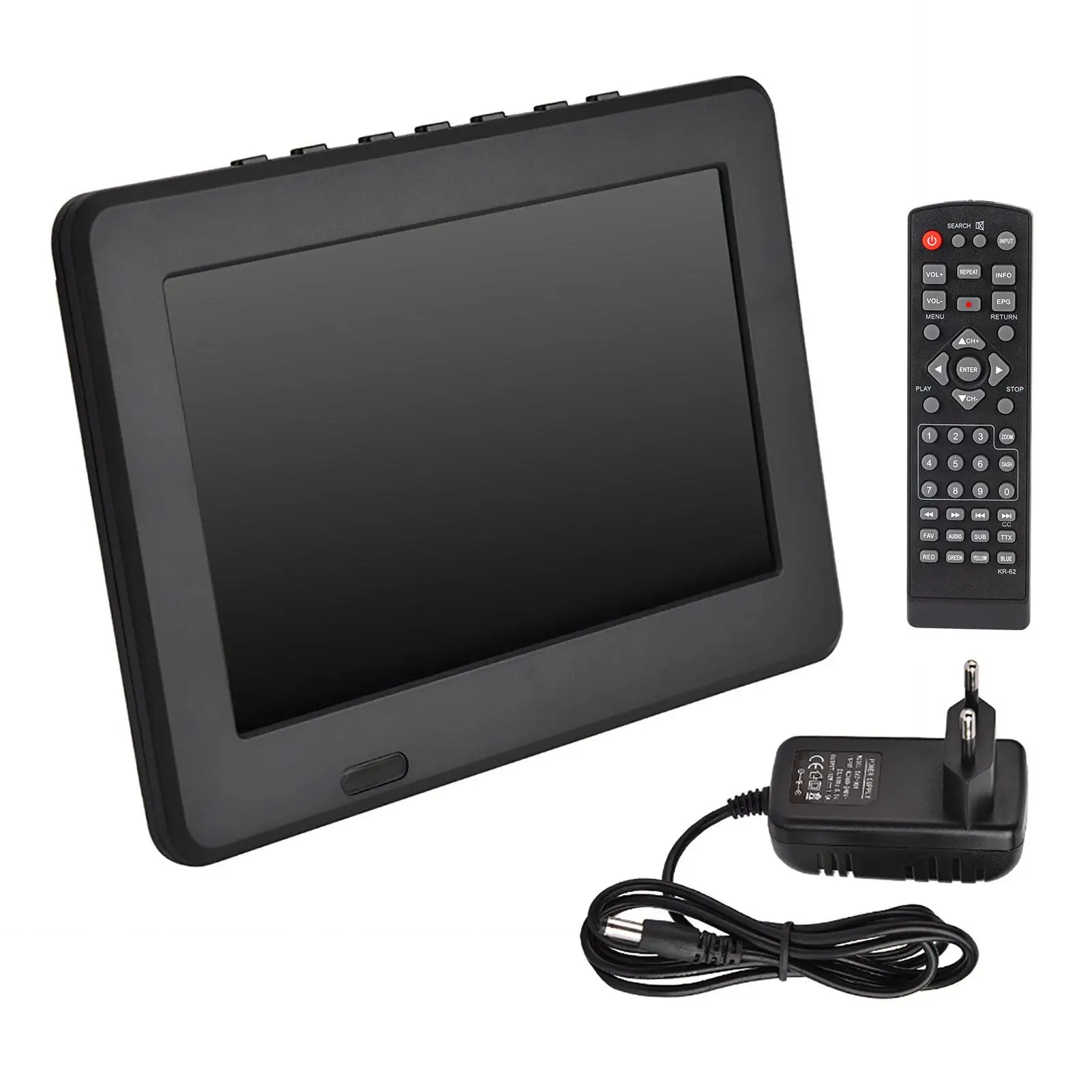 LEADSTAR 7 Rechargeable Portable Digital Color TV with TFT-LED Screen – Compact TV Player