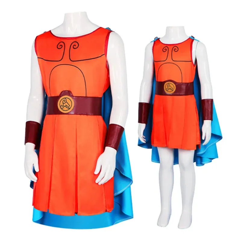 جديد 2025 بدلة تنكرية لفيلم هرقل بدلة أطفال للبالغين وعباءات للهالوين كرنفال شعبي Sta 002 Bear House Anime