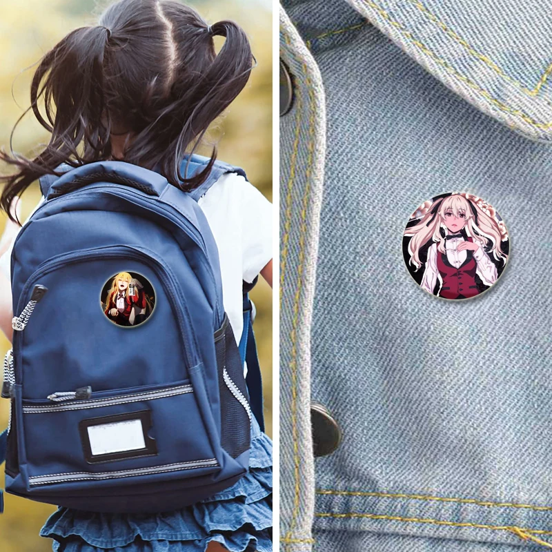 Mary Saotome Anime Character Brooches Cosplay Cartoon Exquisite Badge Handmade Cute Enamel Pins for Clothes Accessories Jewelry