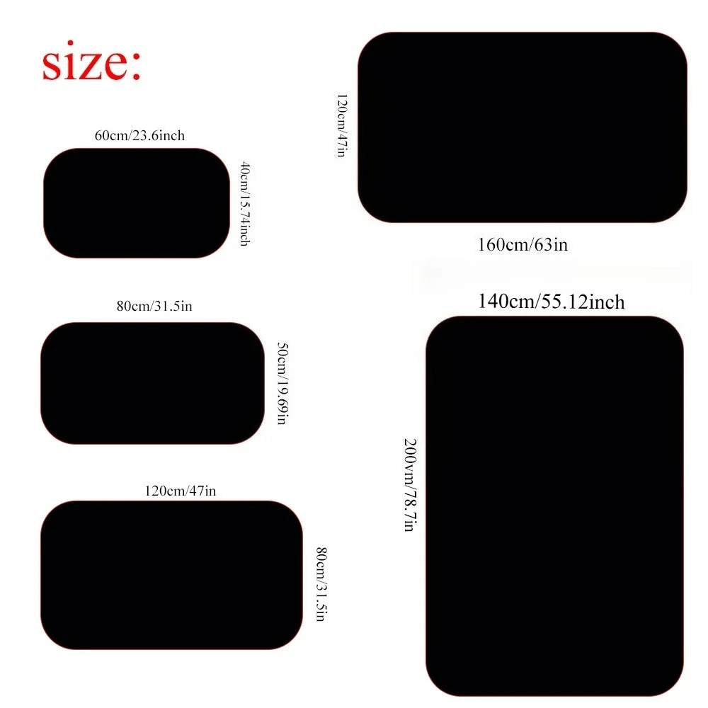 Non-slip backing detail of the Nordic style area rug