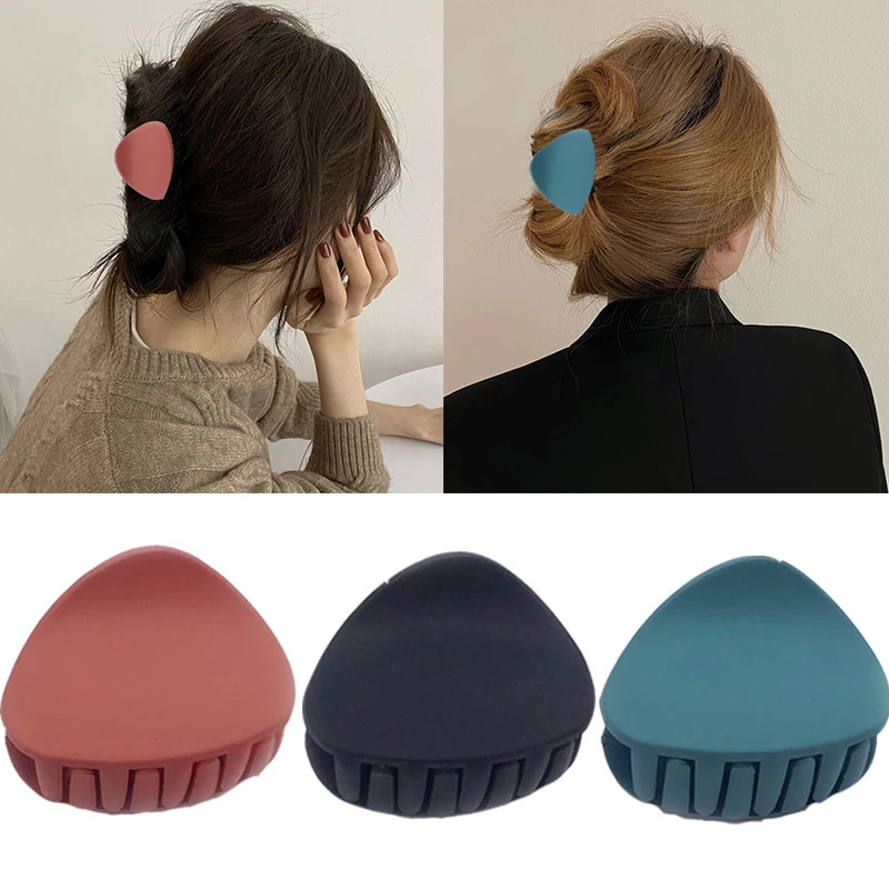 

New Solid Color Hair Clip Mini Hair Claw Clip Barrettes Sweet Hairpin Barrette Retro Hair Claws Women Girls Hair Accessories