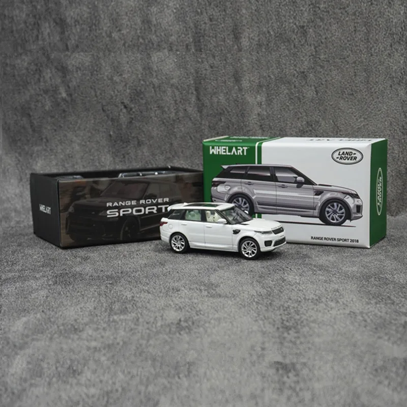 Diecast 1:64 Maßstab Land Rover Discovery 4 Legierung WHELART Wheel Art Car Modell Sammlerstück Spielzeug Geschenk Souvenir Display Ornament