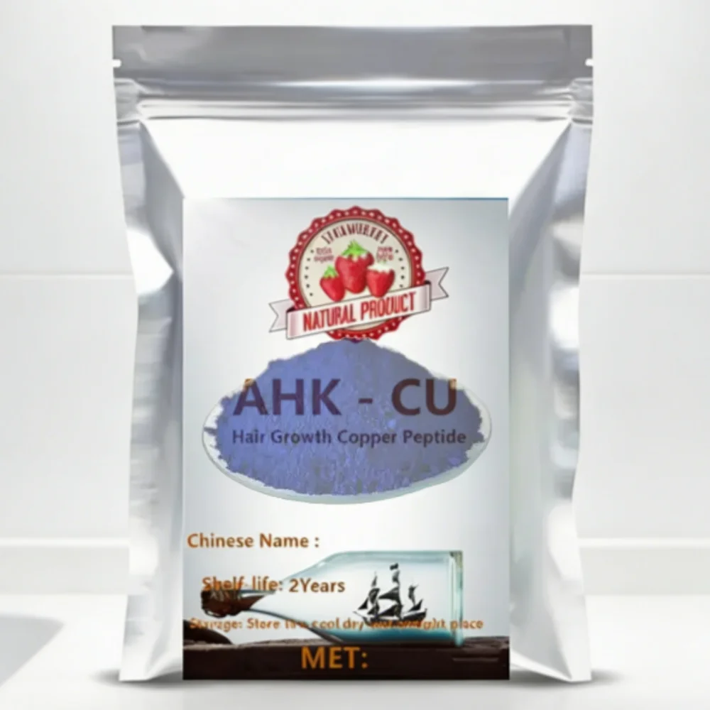 

AHK - CU Hair Growth Copper Peptide Powder in Custom Aluminum Foil Bags
