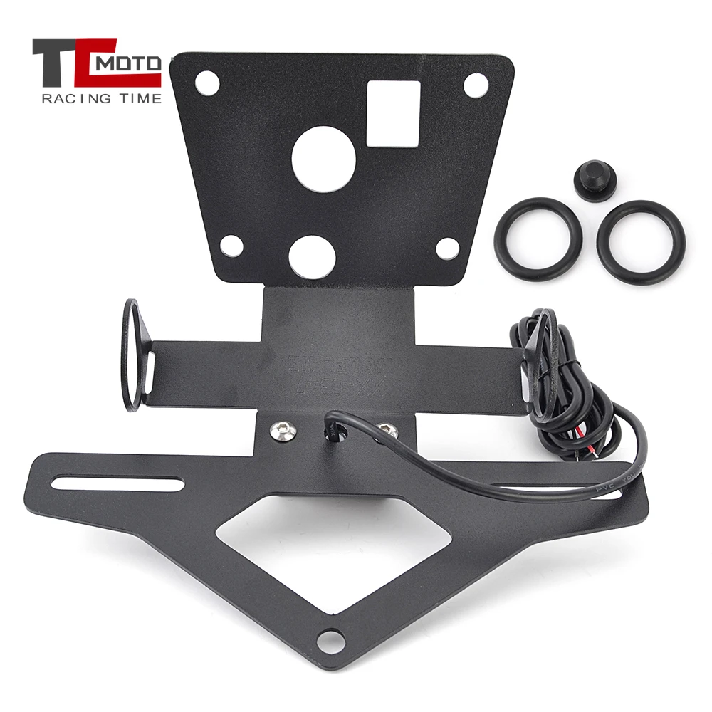

Для Yamaha XSR900 2022 2023 2024 2025 держатель номерного знака мотоцикла Fender Eliminator XSR 900 с коротким хвостом