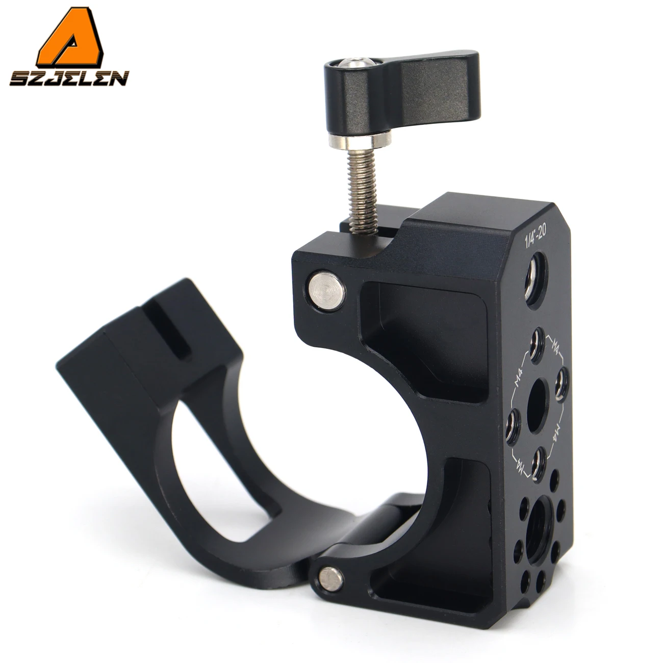 Für DJI RONIN 2 Zubehör Erweiterungshalterung Handhalterungsring 30mm Fester Ring Erweiterung 1/4" und 3/8" M4 Schraubenlöcher