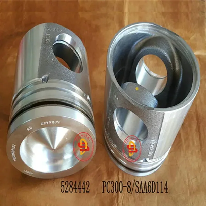 

Engine parts, Cummins engine 6D114 piston 5284442 6745-31-2110