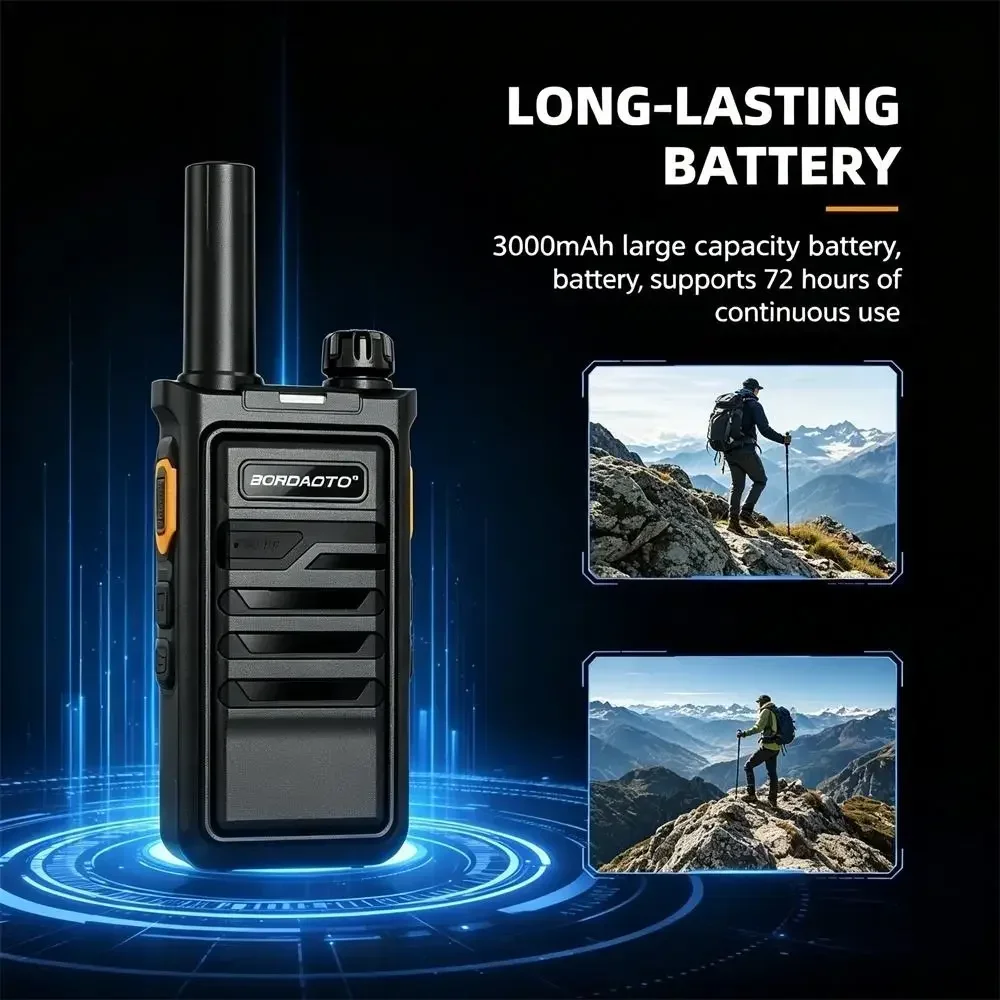 2-pack-mini-walkie-talkie-lightweight-portable-usb-rechargeable-long-battery-life-for-cruise-hiking-camping-communication-device