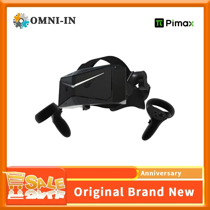 Pimax Crystal Light Prime PCVR Headset - 8K Resolution,QLED Display，Installment version，
