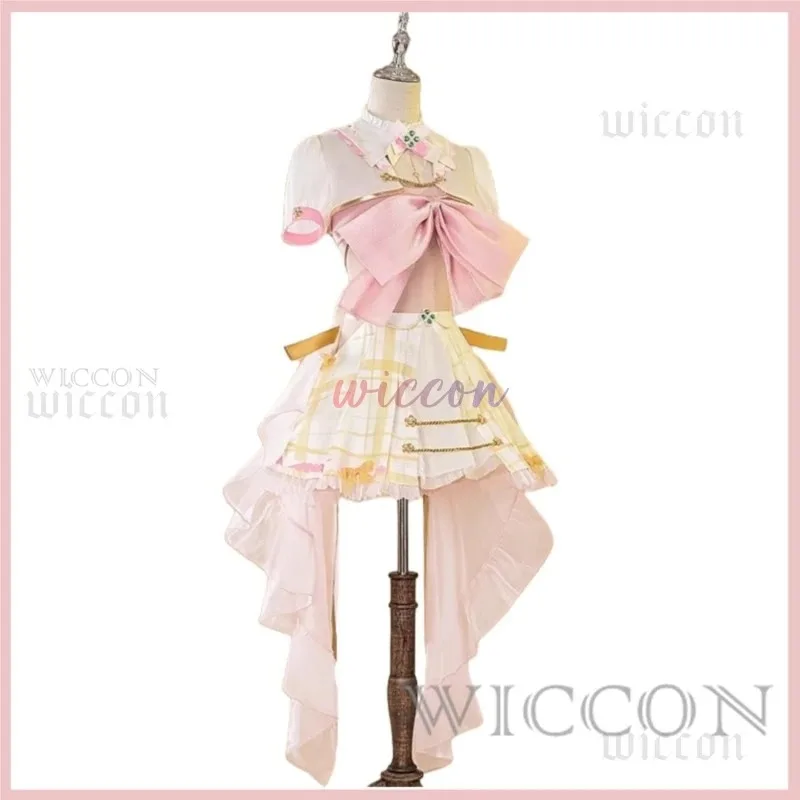

asdh8@Virtual YouTuber Ace Taffy Cosplay Costume VTuber Pink Lolita Skirt Evening Dress Hat Jumpsuits Woman Sexy Cute Carnival S