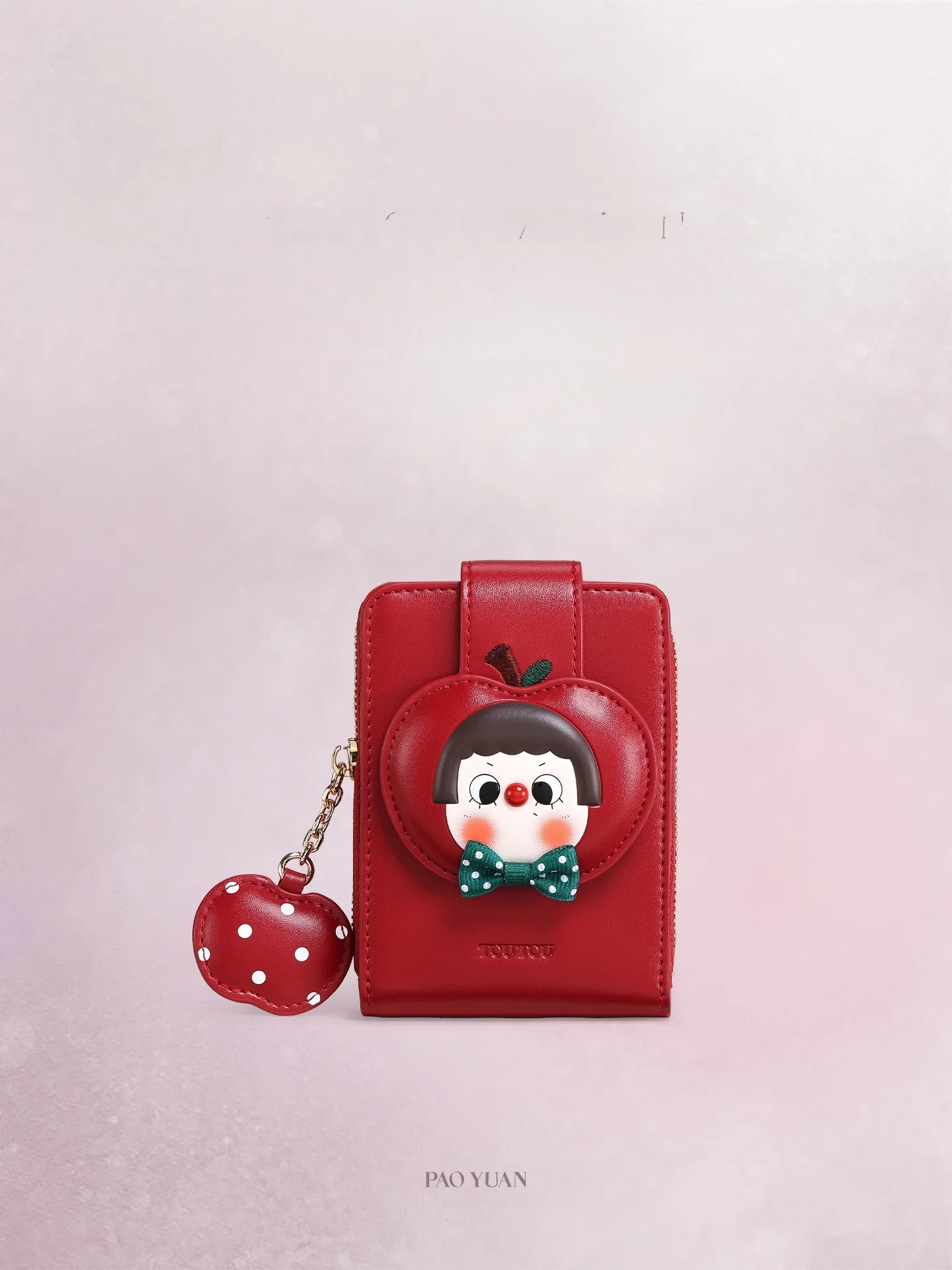 cartera-de-cumpleanos-colaborativa-toutou-red-para-ninas-bonita-cartera-vertical-larga-de-cuero-pu-con-bordado-de-dibujos-an