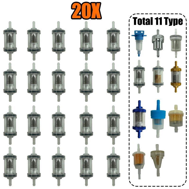 

20X Car Air Diesel Filter Element Parking Heater Part Transparent Disassemblable Fuel Filter for Eberspacher Webasto Accessories