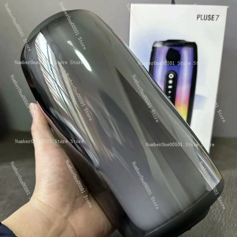 

PULSE7 Bluetooth Speaker with Colorful LED Light Show Portable Wireless Bass Speaker for Party