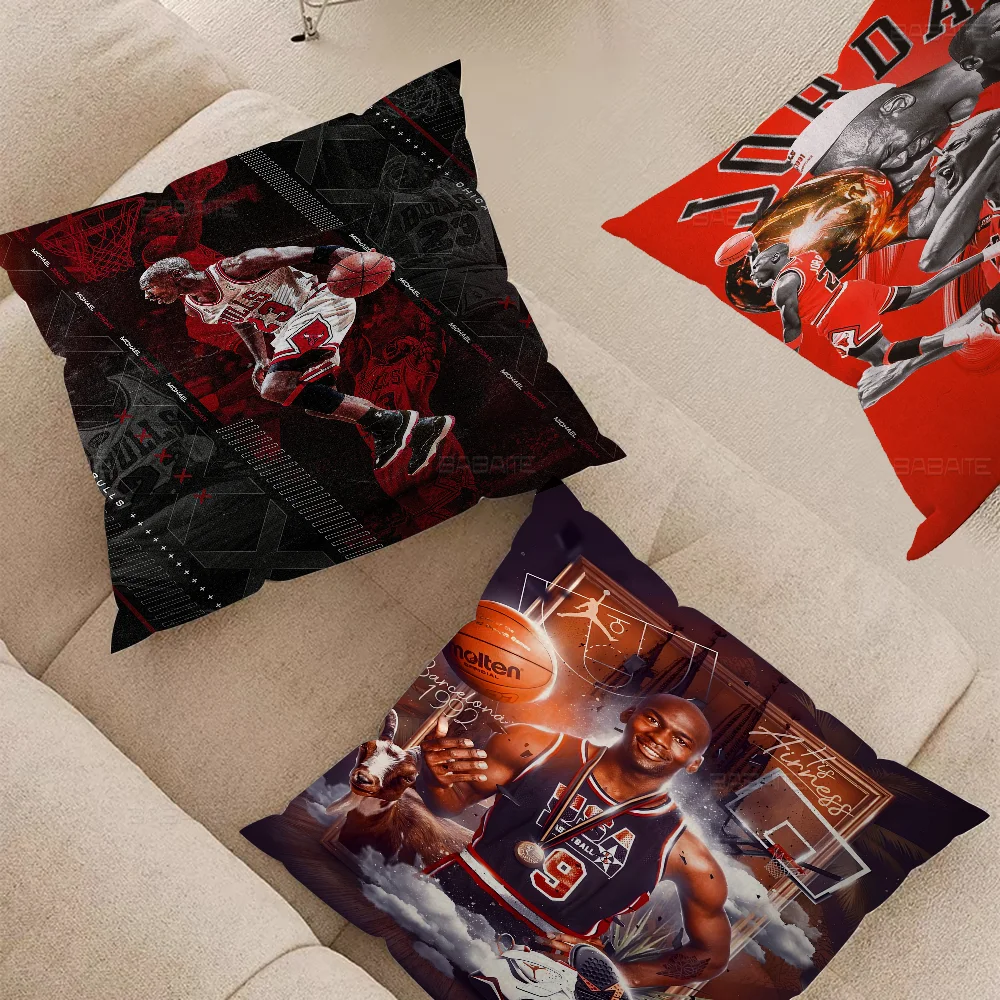 

M-Michael J-Jordan Pillowcases Home Bedding Decorative Pillow Cover Wedding Super Soft Pillow Case