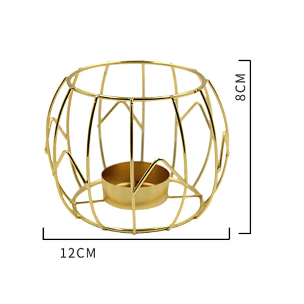 

Pumpkin C naments Metal Holder for Table Centerpiece Tea Light Halloween Decorations Votive C Holders Fall