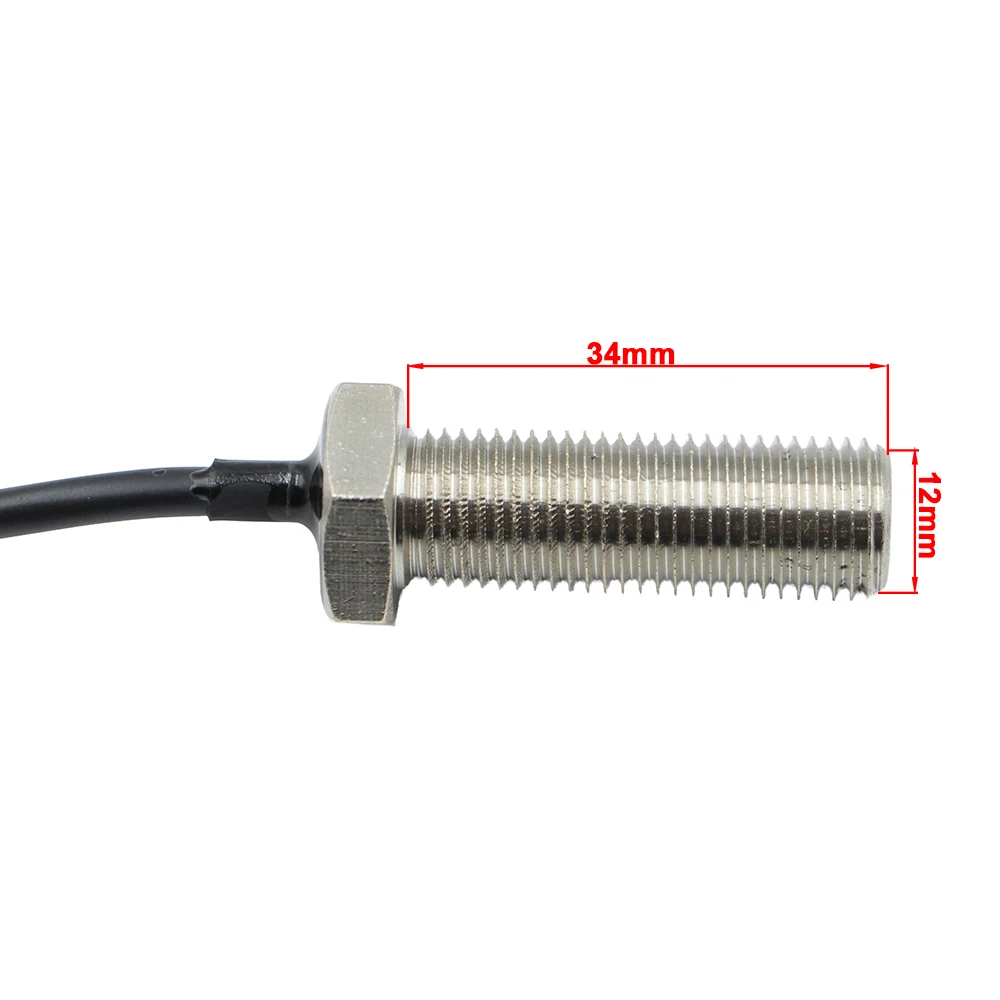 ATV Motorcycle Universal Speedometer Replacement parts speed Sensor Cable Magnetic induction