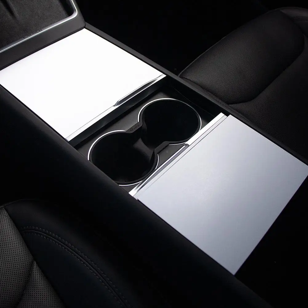 Central Control Panel For Tesla Model 3/Y/YL Highland Console Cover Panel Patch Protective Sticker Auto Interior Accessories
