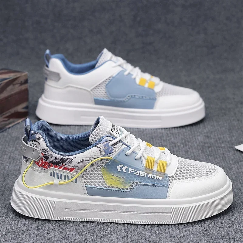 Sepatu Pria Sepatu Kets Kasual Bersirkulasi Platform Fashion Olahraga Lari Sepatu Desainer Mewah Musim Panas Tenis Hiking Luar Ruangan