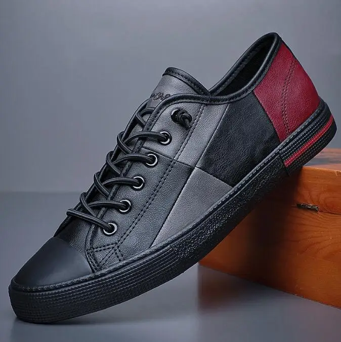 

Новые мужские повседневные туфли-слипоны, удобные мокасины для вождения и прогулок, мягкие вулканизированные кроссовки