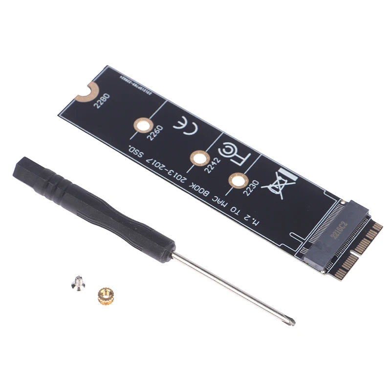 M2 SSD Adapter M.2 PCIE NVME SSD Converter Card unità a stato solido interna per Apple Macbook Air Pro