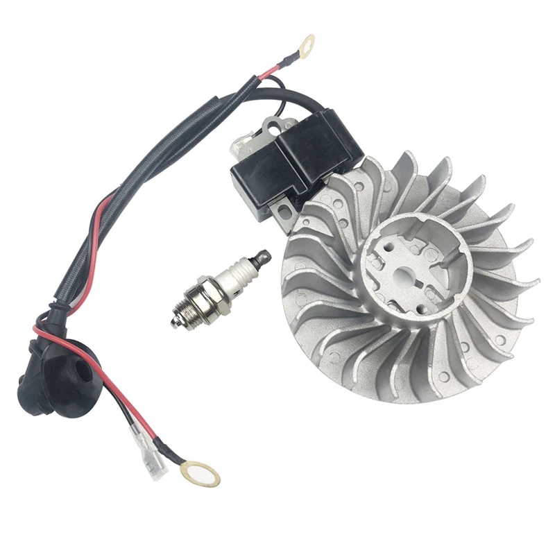 New High -Voltage Bag Ignition, Flywheel Spark Plug Oil Saw Accessories Suitable for Stihl MS361