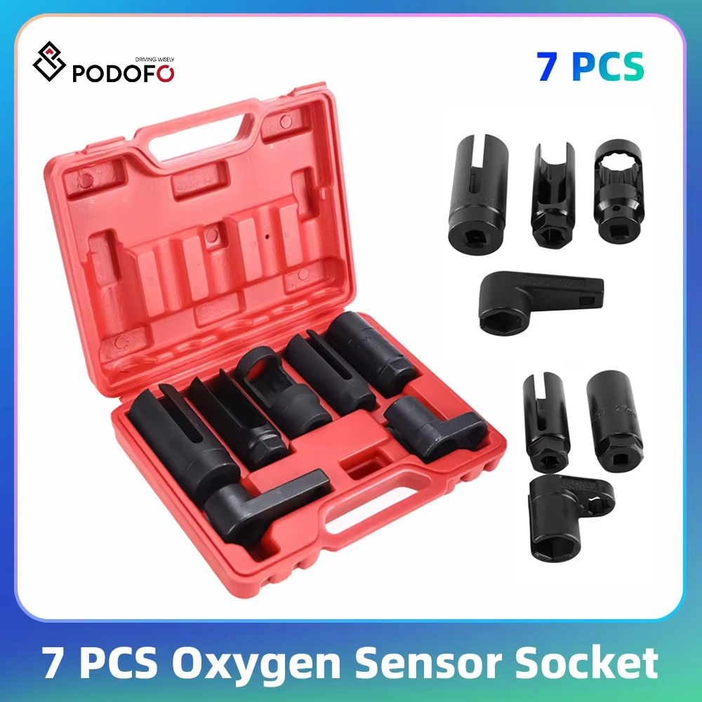 Podofo Sauerstoffs ensor buchse 7 Stück 22mm 27mm 29mm o2 Entfernen und Installieren Universal