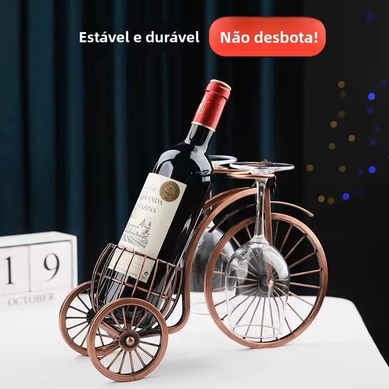 creative-wine-bottle-holder-wine-glass-rack-display-stand-wine-cabinet-decorative-iron-material-home-storage-organizer