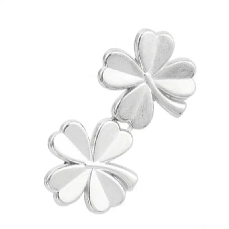 

31BF Alloy Brooch Clip for Women Pants Tightening Alloy Waistband Trading Pin Buckle