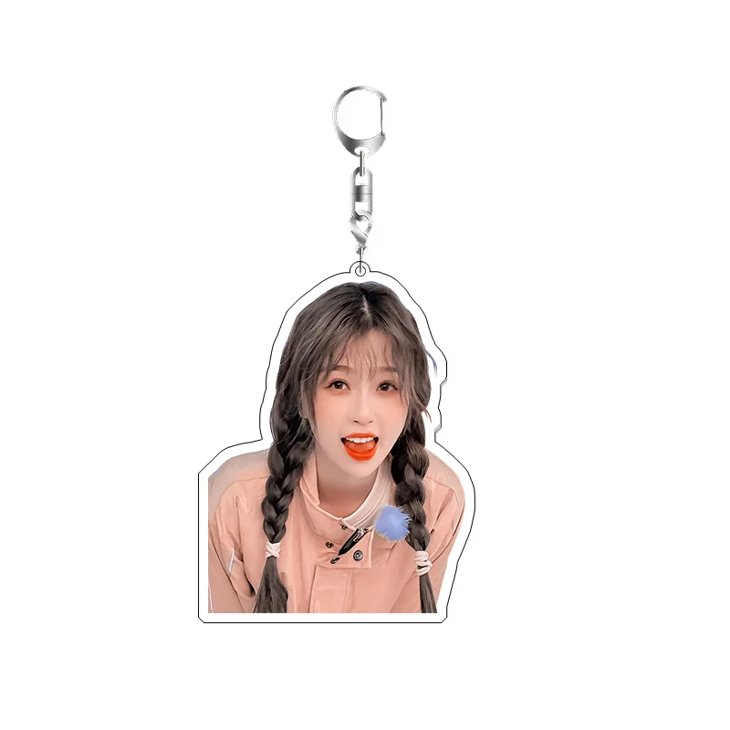 Yu Shuxin Esther Acrylic Pendant Cang Lan Jue Peripheral Little Orchid Yun Zhi Yu Double Layer Fans Gift Backpack Charm Keychain