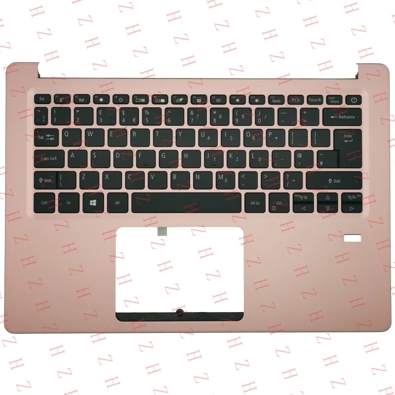 

P+ for Acer Swift SF114-32 Palmrest Cover Keyboard UK Pink Backlit 6B.GZLN1.032