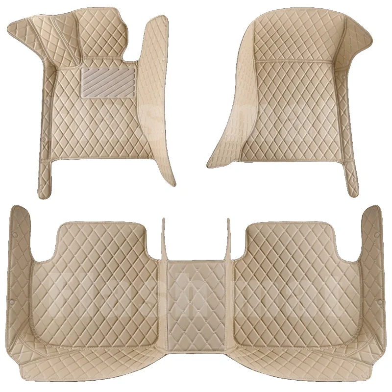 

CNAGS Custom Leather Car Mats For Rolls-Royce Ghost Phantom Accesories Automotive Carpet