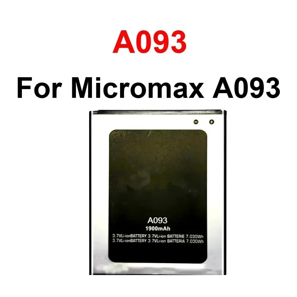 

Сменный высококачественный аккумулятор для мобильного телефона Micromax A093