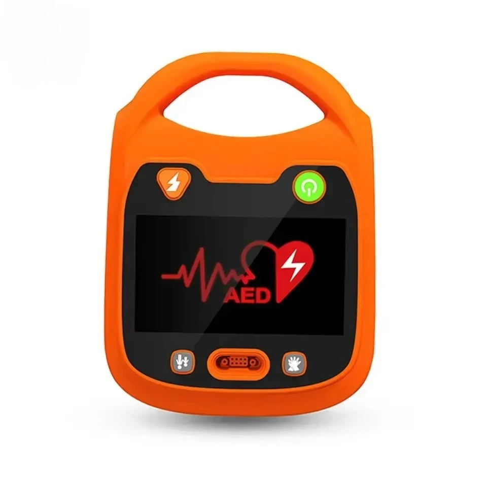 Automatic Defibrillator Monitor Kit First Aid Emergency AED Automated External Defibrillator for Aid Training