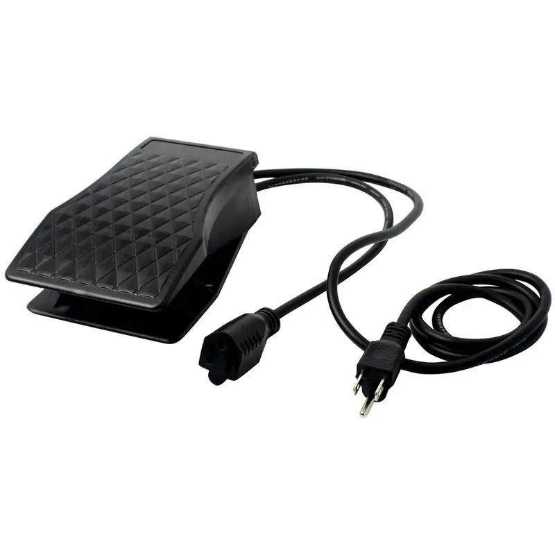 5X Flex Shaft Motor Foot Control Pedal Replacement Electric For Rotary Tool Variable Speed With Rubber Surface US Plug