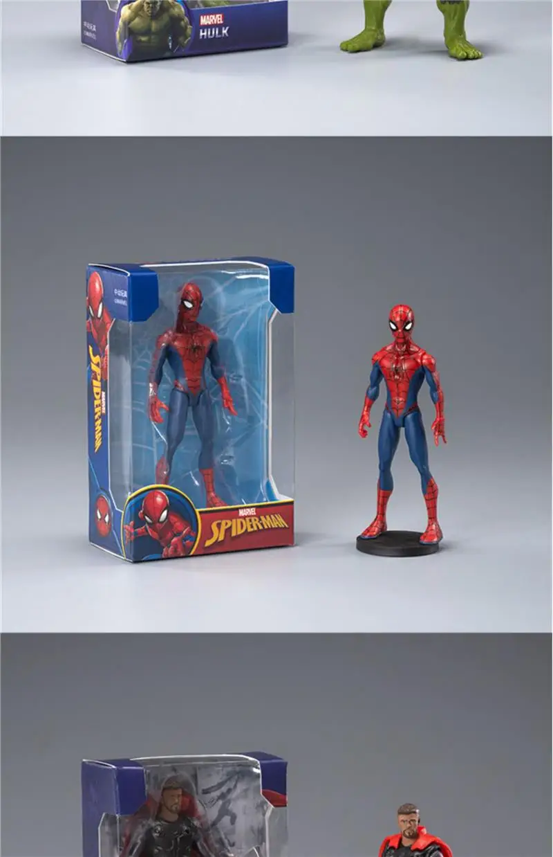 ZD Toys Avengers Legends Iron Man Spider Man Thor Captain America Thanos Hulk War Machine Actionfiguren Gif – Detail 25