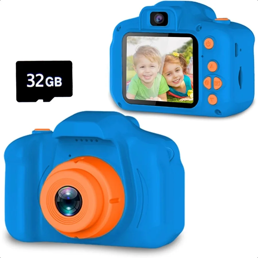 

Upgrade Selfie Camera Christmas Birthday Gifts for Boys Age 39 HD Digital Video Cameras for Toddler Portable Toy for 3 4 5 6 7
