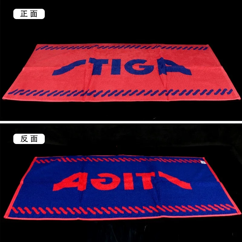 Stiga Sports Towel Fitness Sweat Speed Dry Professional Table Tennis Washcloth 100% Cotton Original Stiga table tennis towel