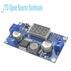 Upgraded XL6009 LM2577 DC-DC Boost Step Up Module Converter Digital Voltmeter Display Voltage Meter 3A Output 3-34V to 4-35V