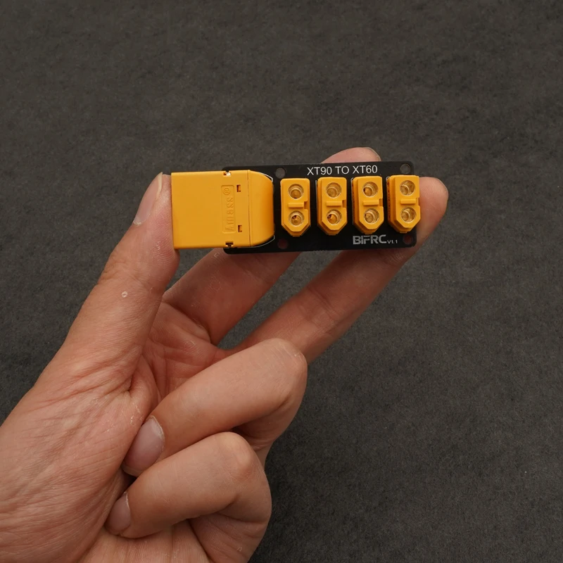 1PCS Multi-port XT60 Output Power Distribution Board RC Models XT90-to-XT60 Power Splitter​ Lightweight Durable DIY Accessories