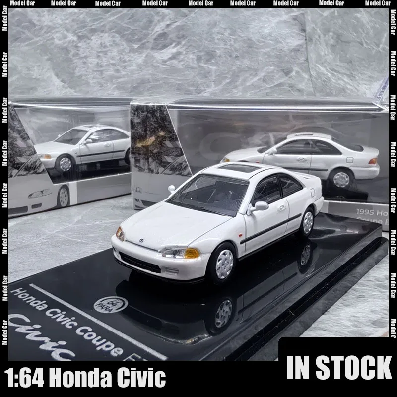 

1:64 Honda Civic Miniature Model Car Coupe Ej1 1995 Alloy Car Simulation Adult Collection Pieces Hobby Display Birthday Gift Toy