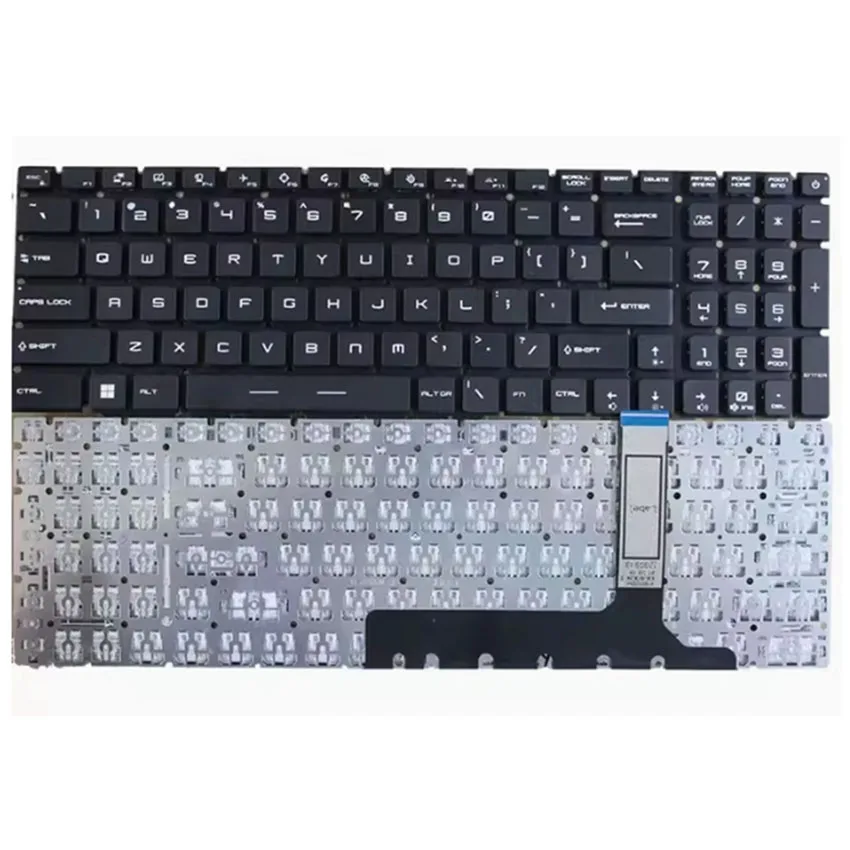 

Laptop Keyboard US For MSI GE76 GP76 GS76 Raider 10UG 10UE 10UH MS-17K3 MS-17K2 MS-17K1 MS-17K4 MS-17KK No backlit paper