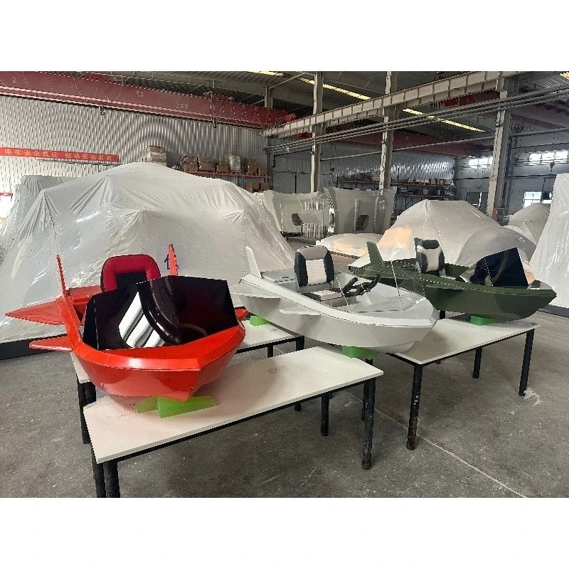 Flood control rescue glass fiber RIB ship anti-collision thickened hull offshore patrol assault boat life-saving design Eulikind