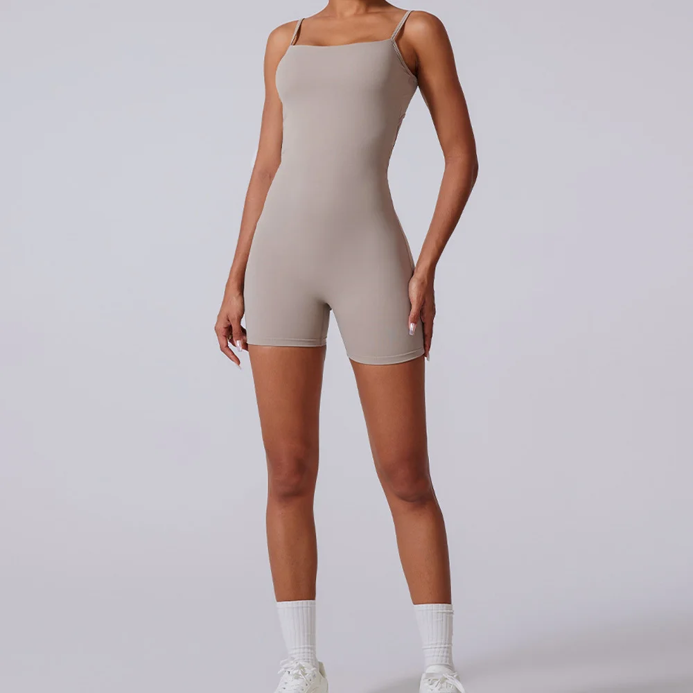 جديد اليوغا بذلة رياضية عارية الذراعين قطعة واحدة دعوى سحابة الارتفاع المرأة مثير الظهر الصالة الرياضية اللياقة البدنية ارتداءها تجريب البدلة ملابس رياضية عامة