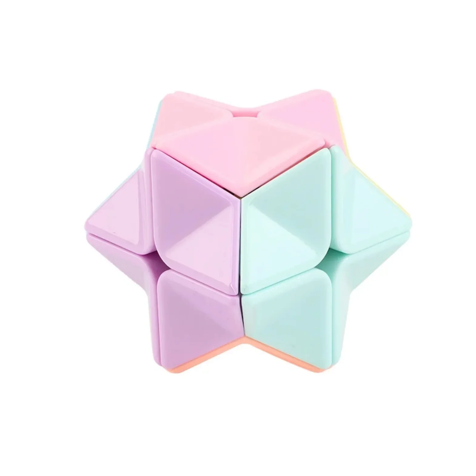 Cube magique coloré, Puzzle torsadé, Cube de vitesse professionnel, jouet de doigt, casse-tête éducatif pour enfants et adultes