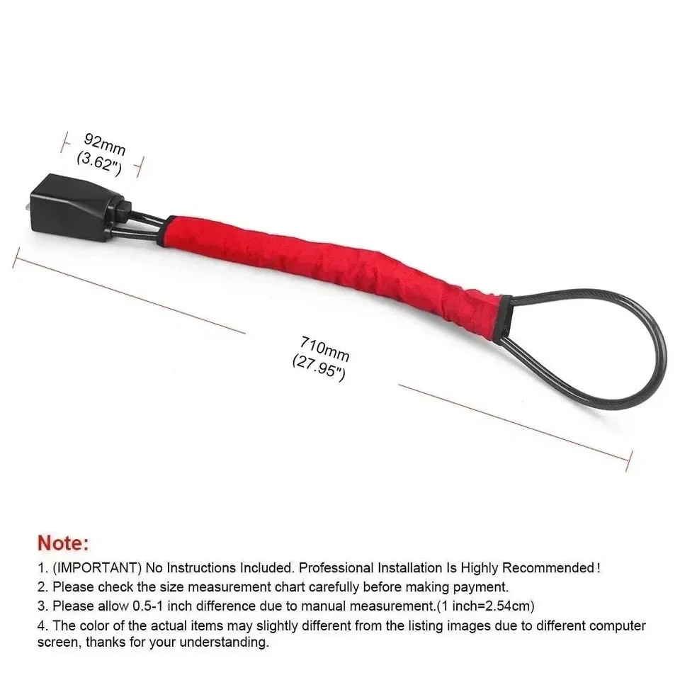 Car Steering Wheel Lock To Seat Belt Anti-Theft Device Adjustable Universal Vehicle Security Anti-Theft Handbag Lock
