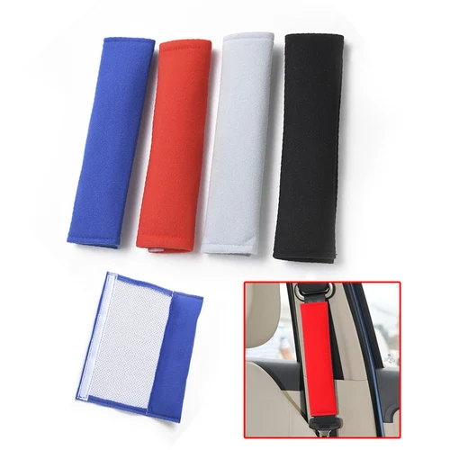 Protector de cinturón de coche Universal para adultos y niños, almohadilla para correa de hombro, funda de cojín Interior, accesorios de coche