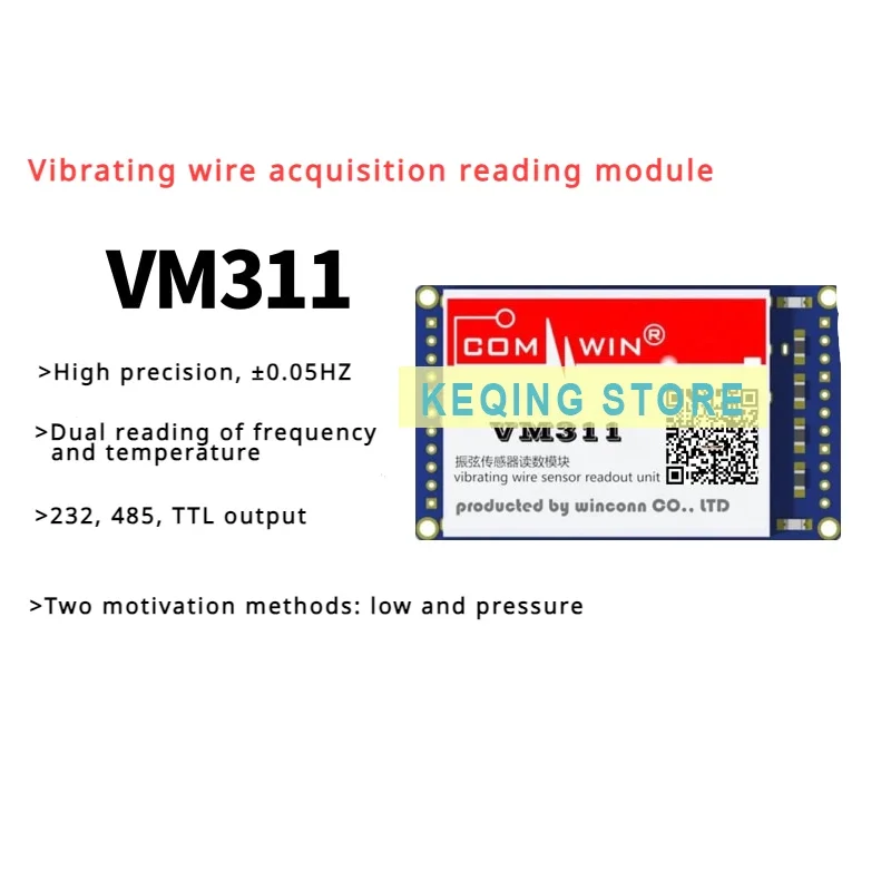 vibrating-wire-acquisition-module-geotechnical-engineering-measurement-vm311-embedded-automation-equipment-development
