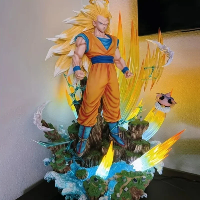 

Dragon Ball 42cm Z Son Goku Ssj3 Figure Super Saiyan 3 Goku Action Figures Gk Statue Collection Model Toys For Children Gifts