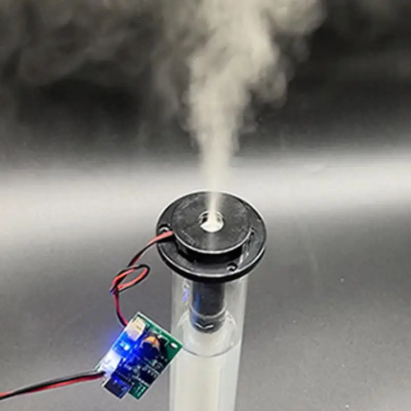 Dual-Output 5V Ultrasonic Mist Maker Module - USB-C Direct Spray, No Switch Needed for Humidifiers & DIY