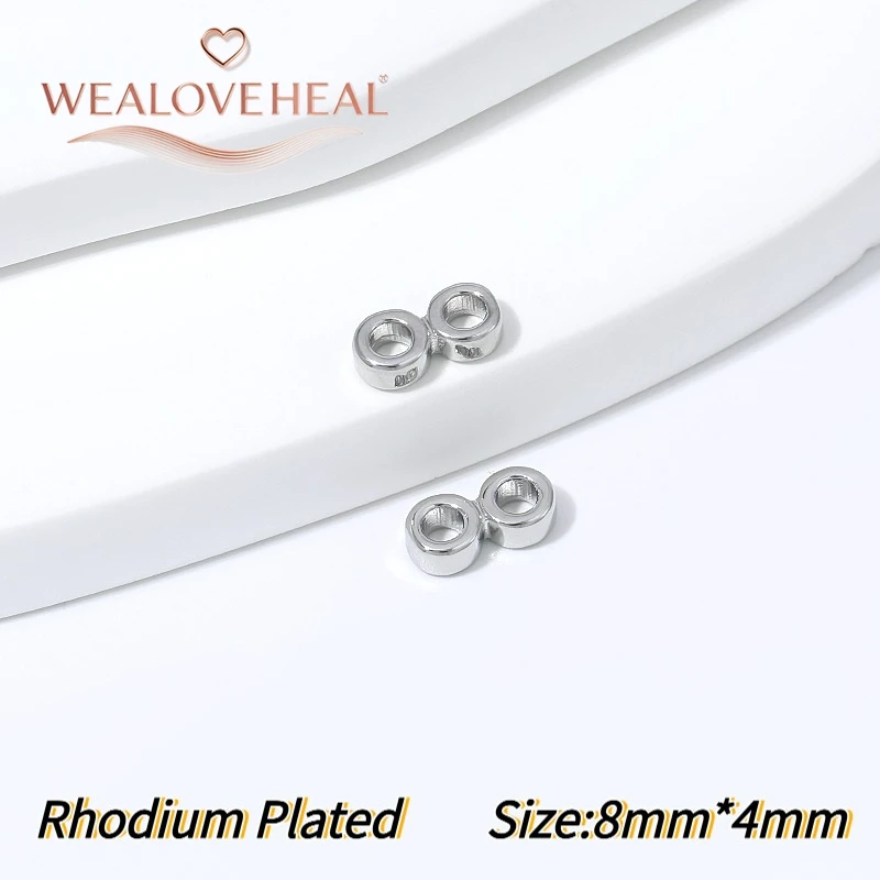 18K vergoldete Messing-Flachperlenverbinder mit mehreren Löchern, 2-10 Loch-Optionen, DIY-Zubehör für mehrsträngige Halsketten und Armbänder. – Detail 21