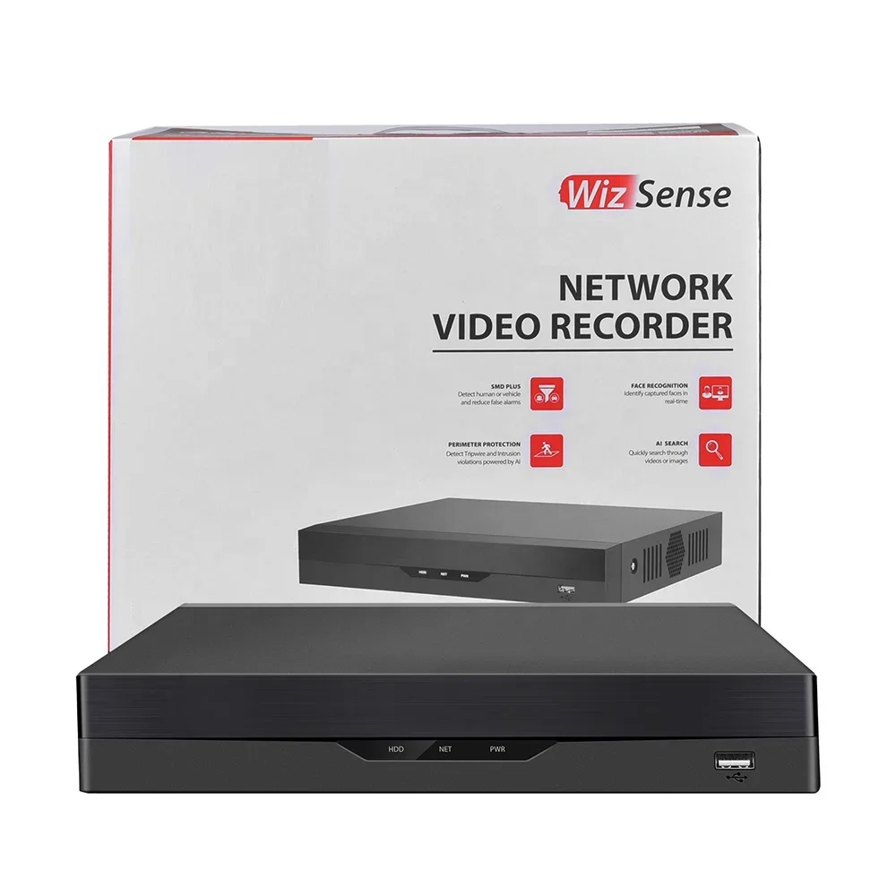 Multi-language Poe NVR AI Search Smart 4K Network Video Recorder 4Channel 8Ch 16Ch 32Ch 64CH 128 Channel PoE  NVR
